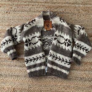 cowichan hand knit sweater